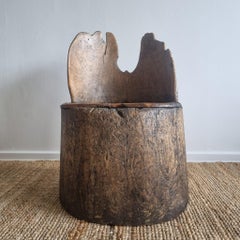 Extremely Rare Norwegian Stump Chair