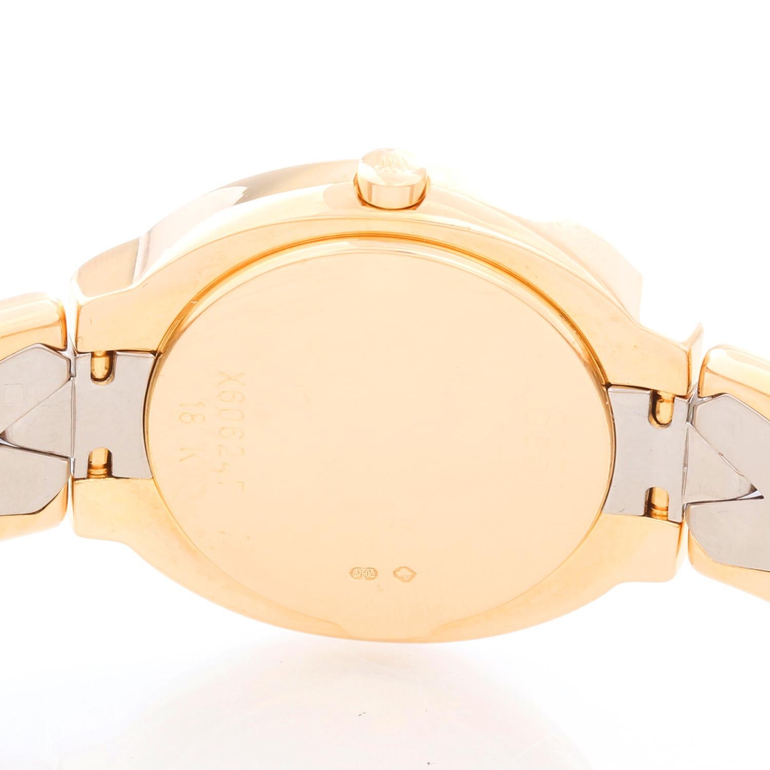 Äußerst seltene Rolex Cellini Damenuhr aus 18 Karat Gold und Weißgold 6651 Herren