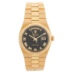 Äußerst seltene Rolex Oysterquartz Pyramide 18k Golduhr 19028