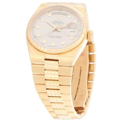 Extremely Rare Rolex Oysterquartz Pyramid 18 Karat Gold Watch 19028