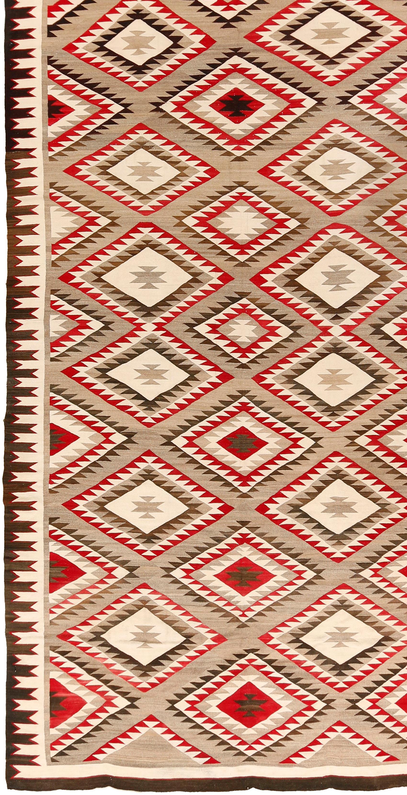 Tappeto Navajo d'epoca estremamente raro e di grandi dimensioni  8'3 x 15'5 in vendita 1