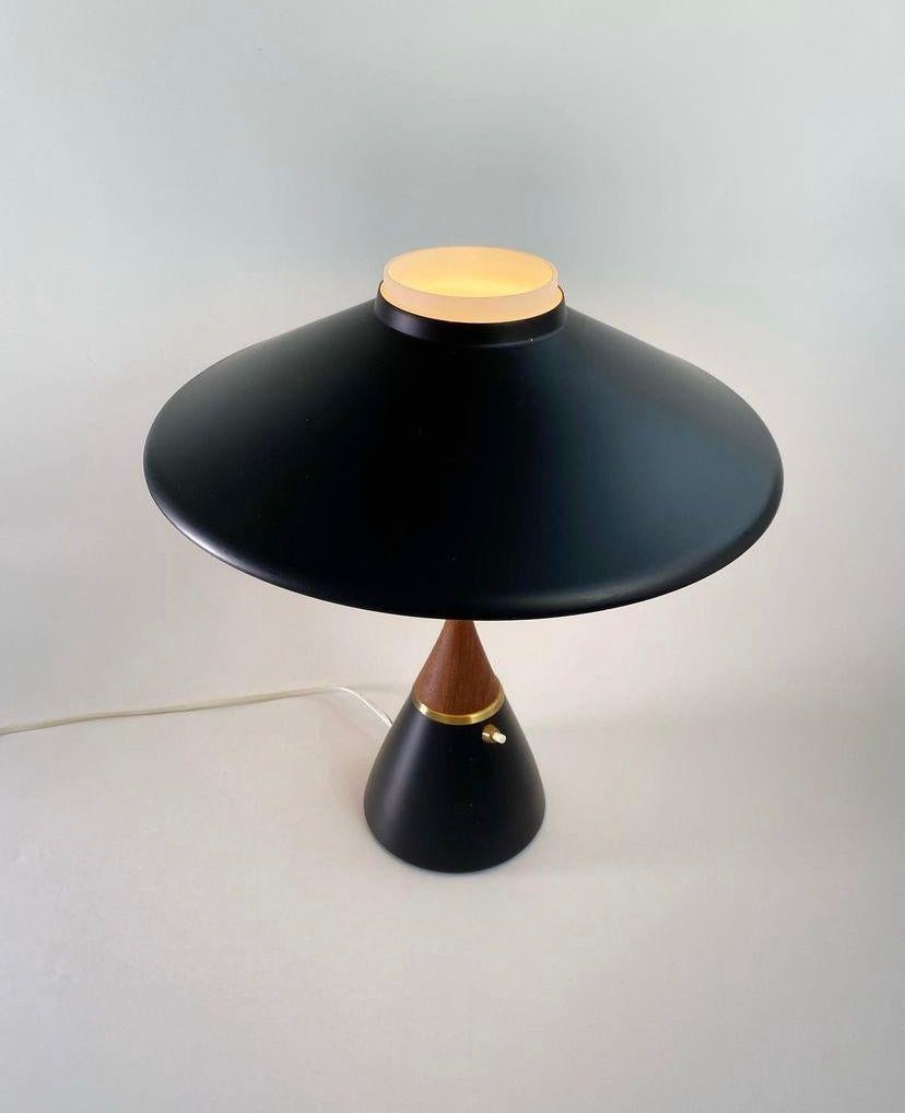 Mid-Century Modern Extremely Rare Table Lamp by Svend Aage Holm Sørensen, Denmark, 1950s