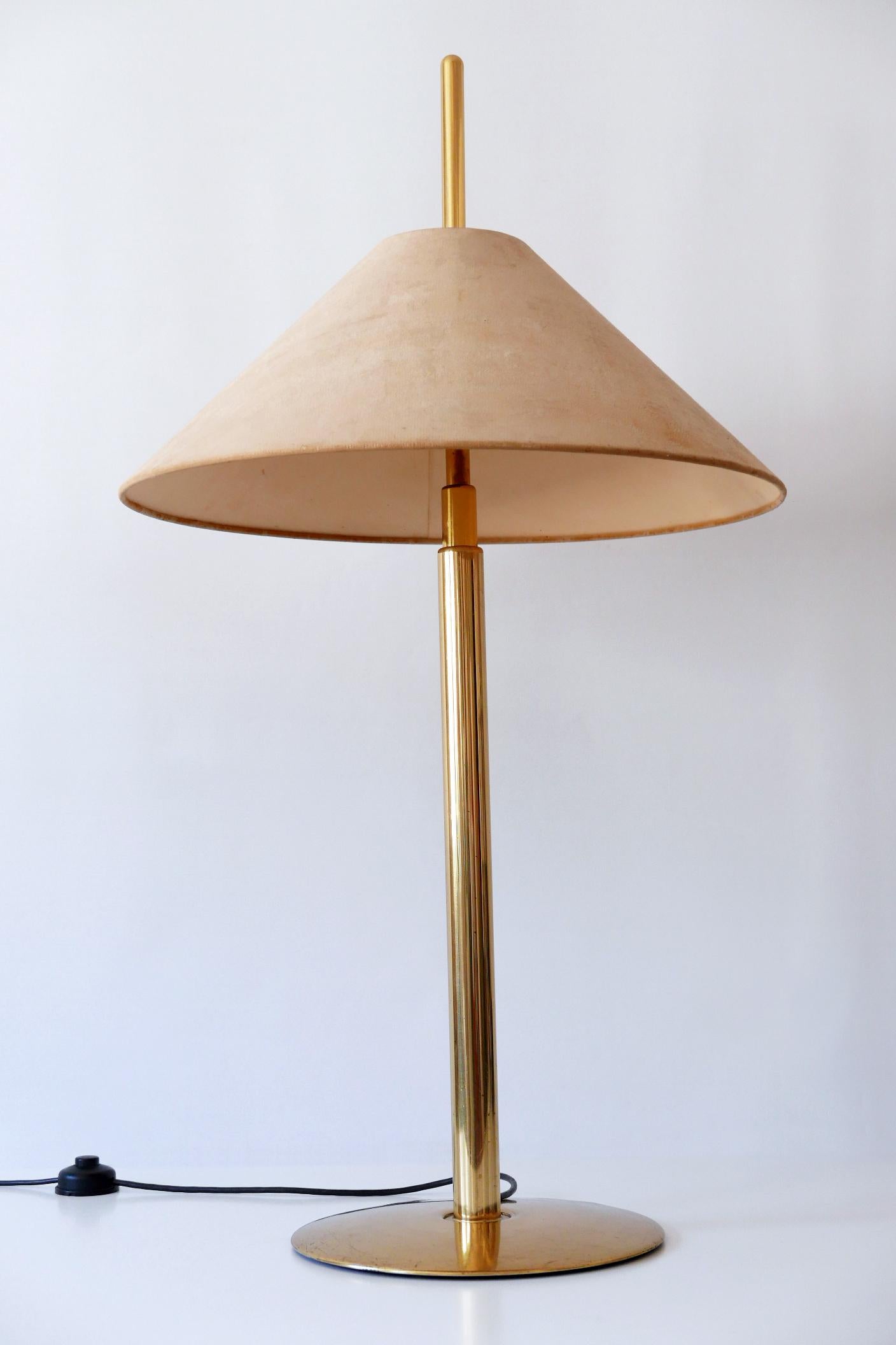 Extremely Rare Telescopic Brass Floor Lamp by Ingo Maurer for Design M 1970s 5