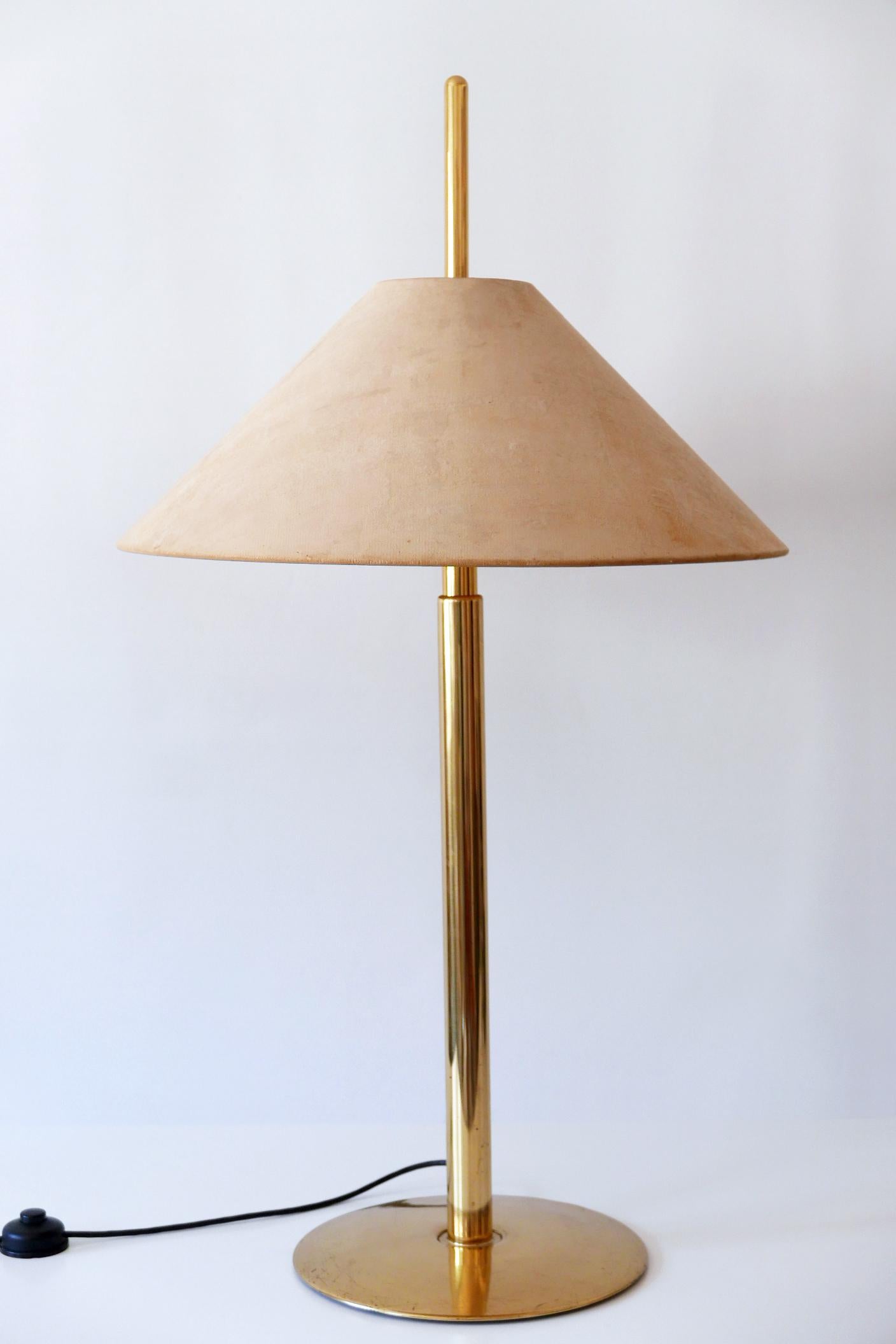 Extremely Rare Telescopic Brass Floor Lamp by Ingo Maurer for Design M 1970s 7