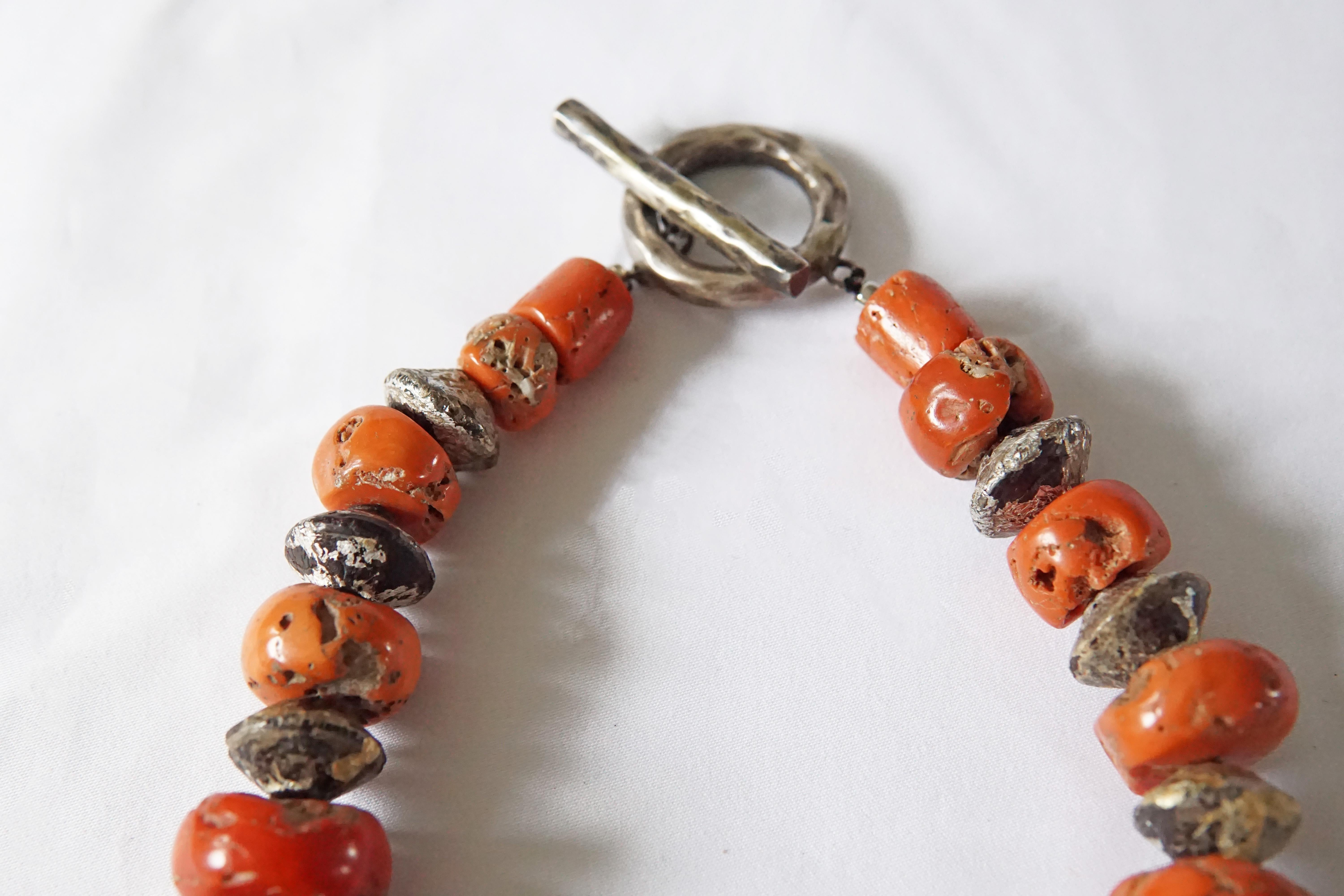 tibetan coral beads