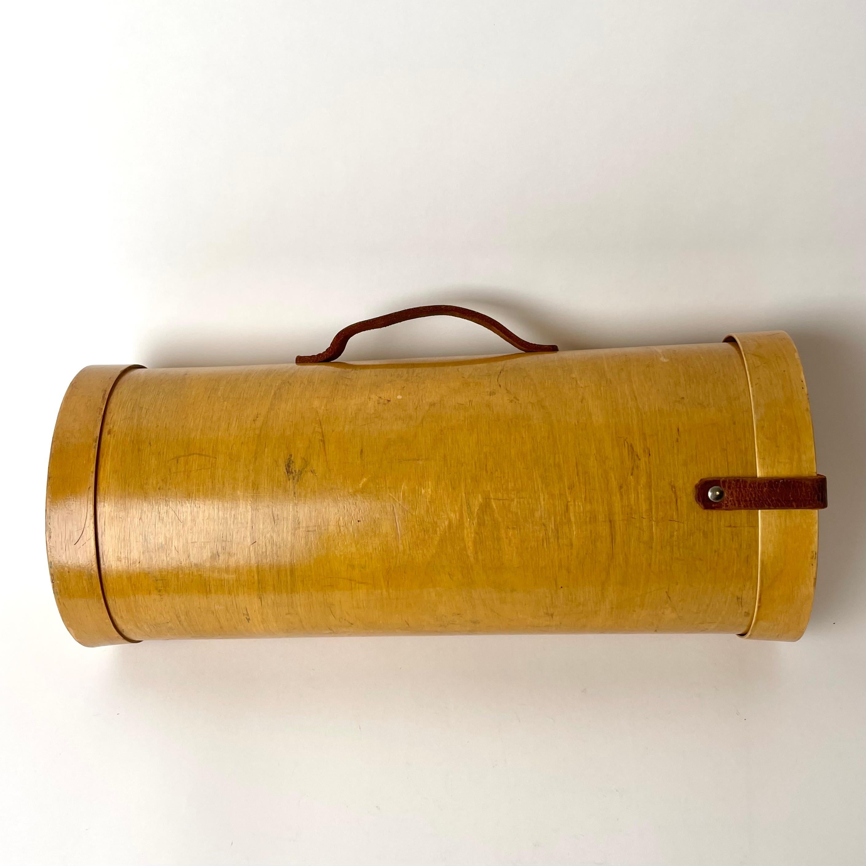 Finnish Extremely Rare Vasculum of Bent Birch from 1930s Attributed to Alvar Aalto