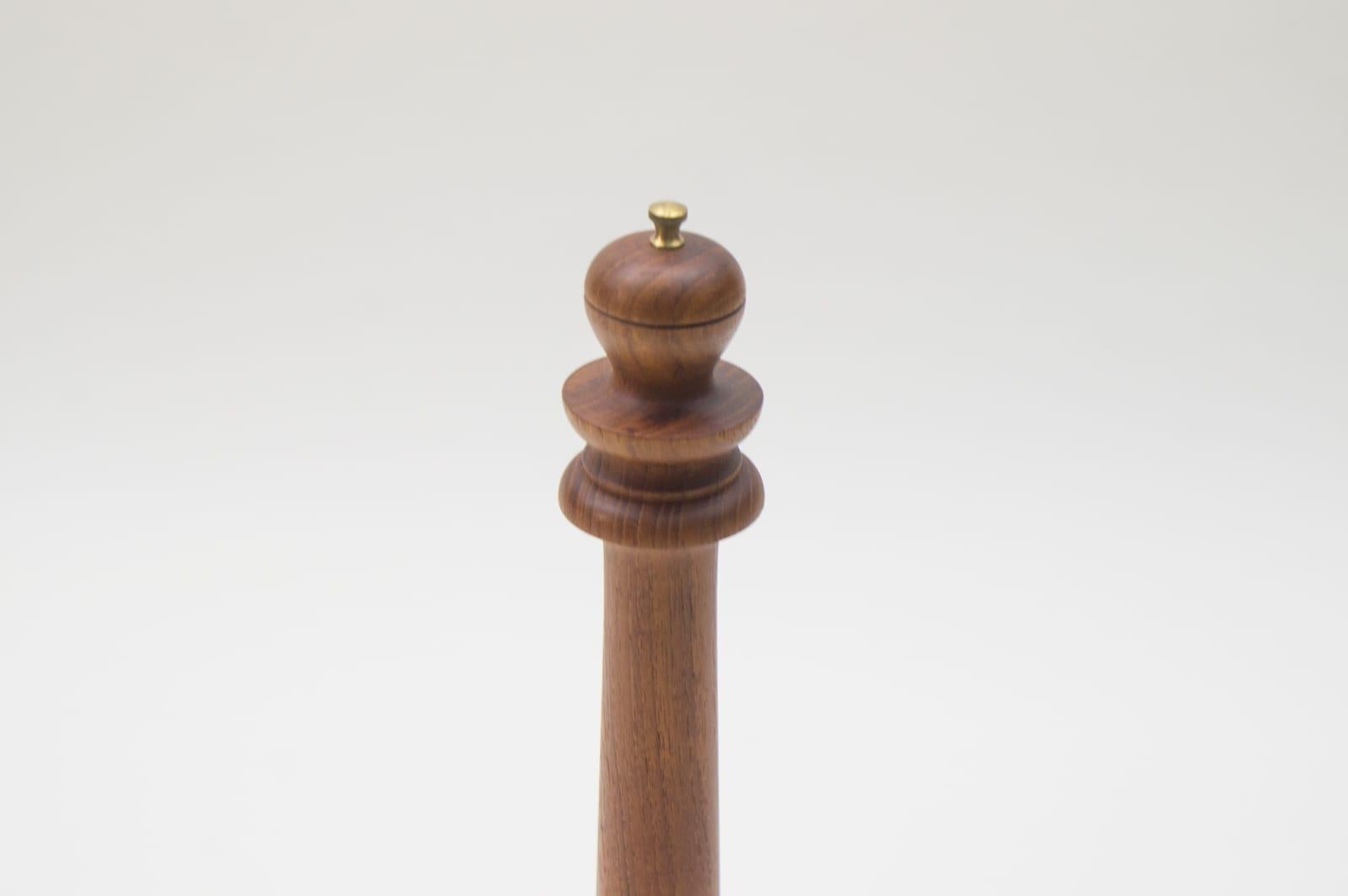 Danese Estremamente raro, molto grande, Pepper Mil scandinavo in teak, anni '60, Danimarca in vendita