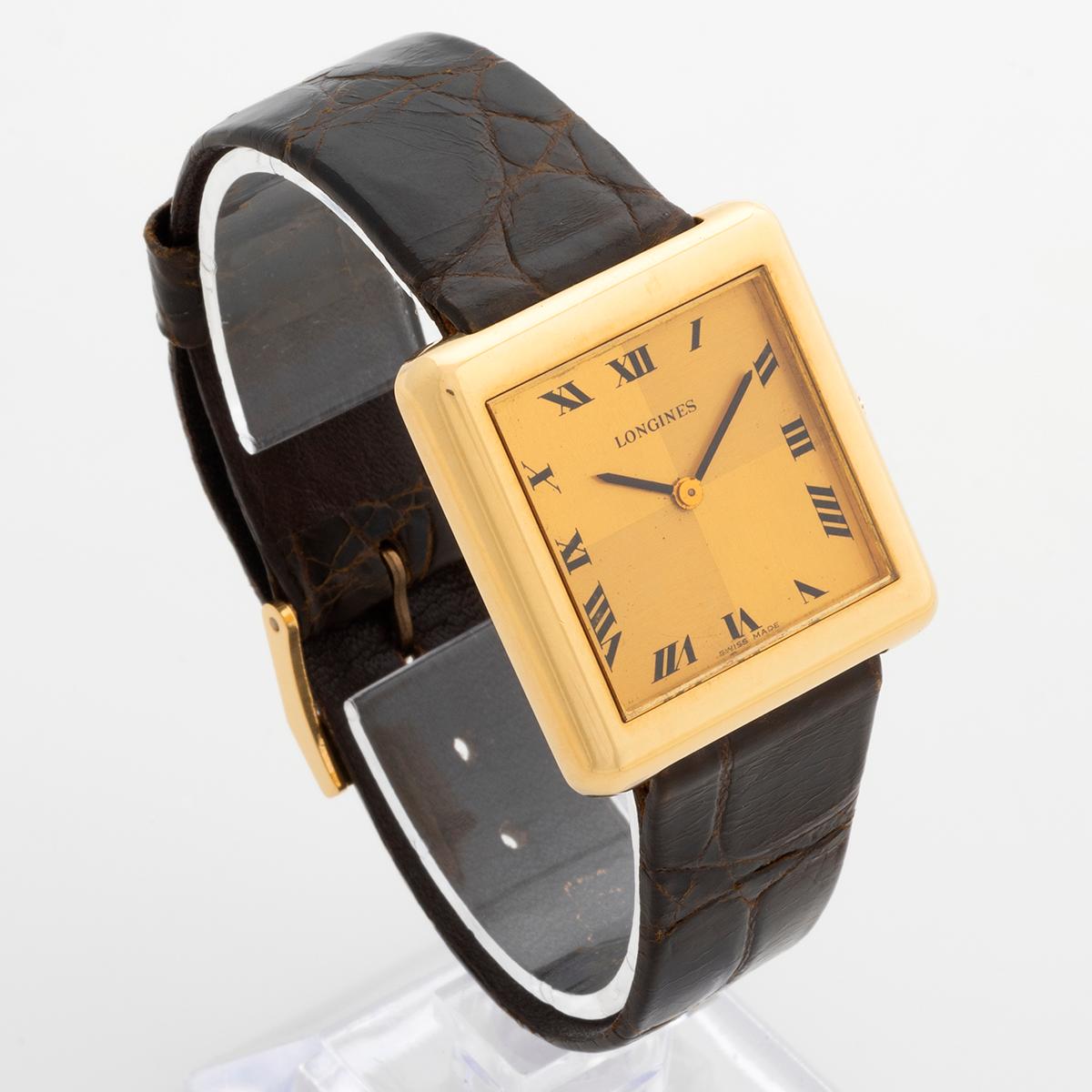 1980 longines gold watch