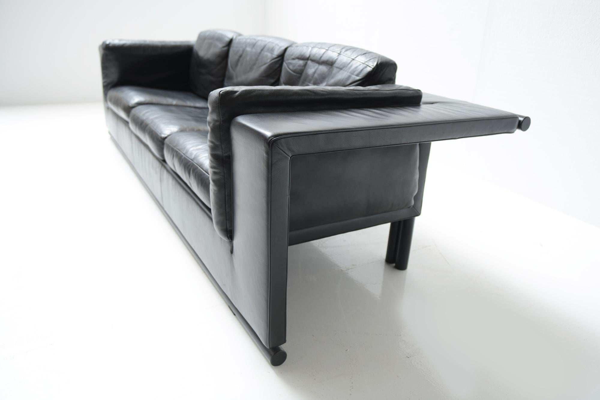 Leather Extremely Rare Vintage Sofa by Paolo Piva for De Sede Swiss 1970s For Sale