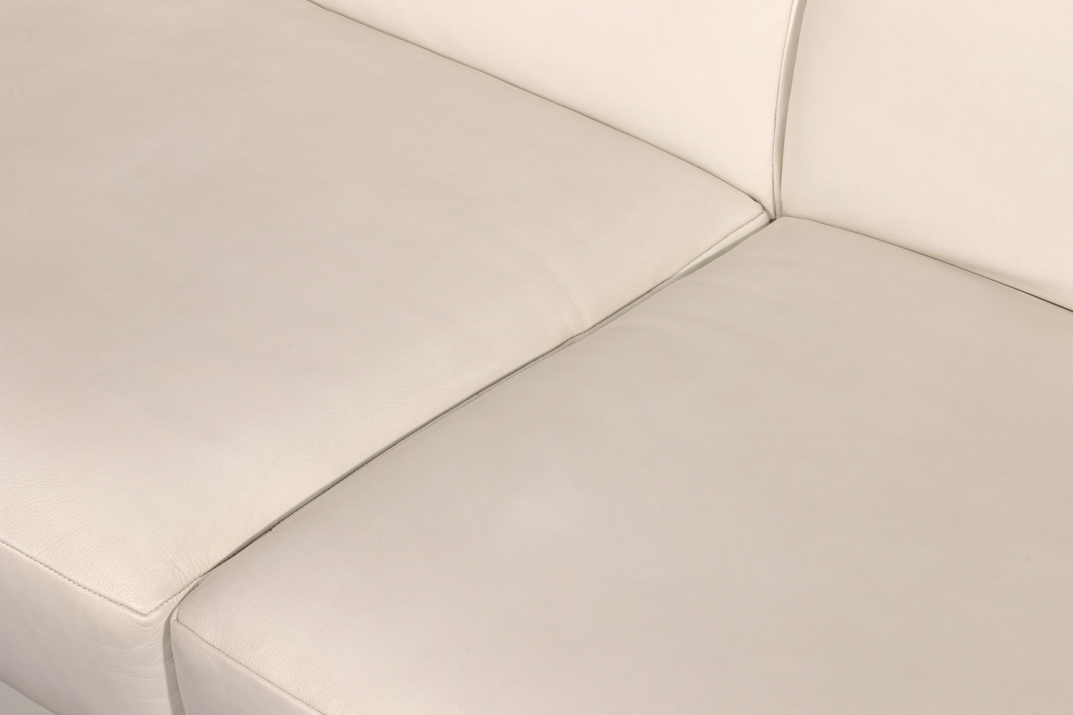 Extremely Rare white Sofa design by Paolo Piva for De Sede Swiss 1980 For Sale 6