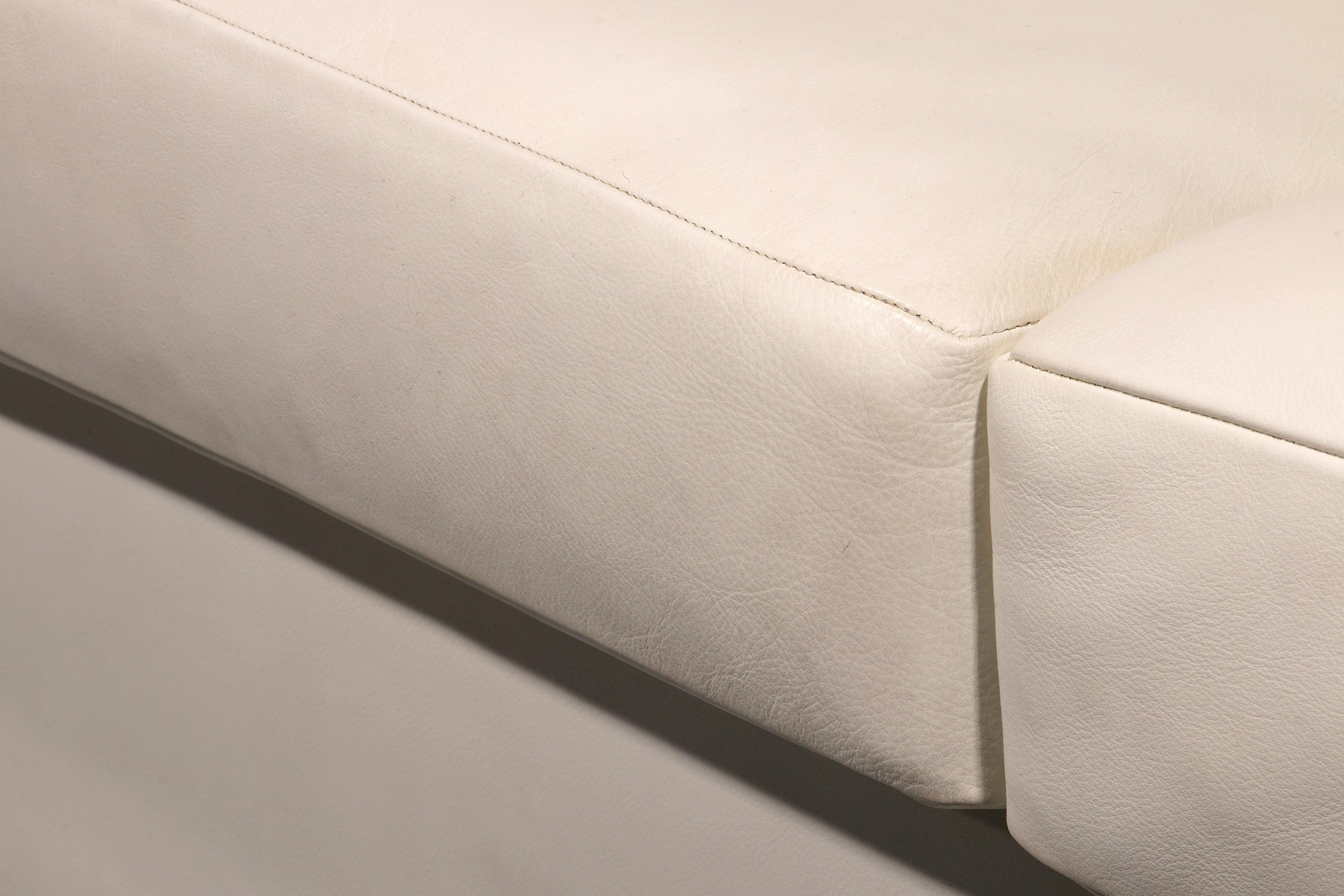 Extremely Rare white Sofa design by Paolo Piva for De Sede Swiss 1980 For Sale 8