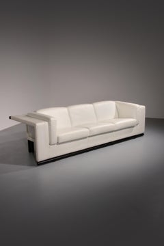 Extrem seltenes weißes Sofa Design von Paolo Piva für De Sede Swiss 1980