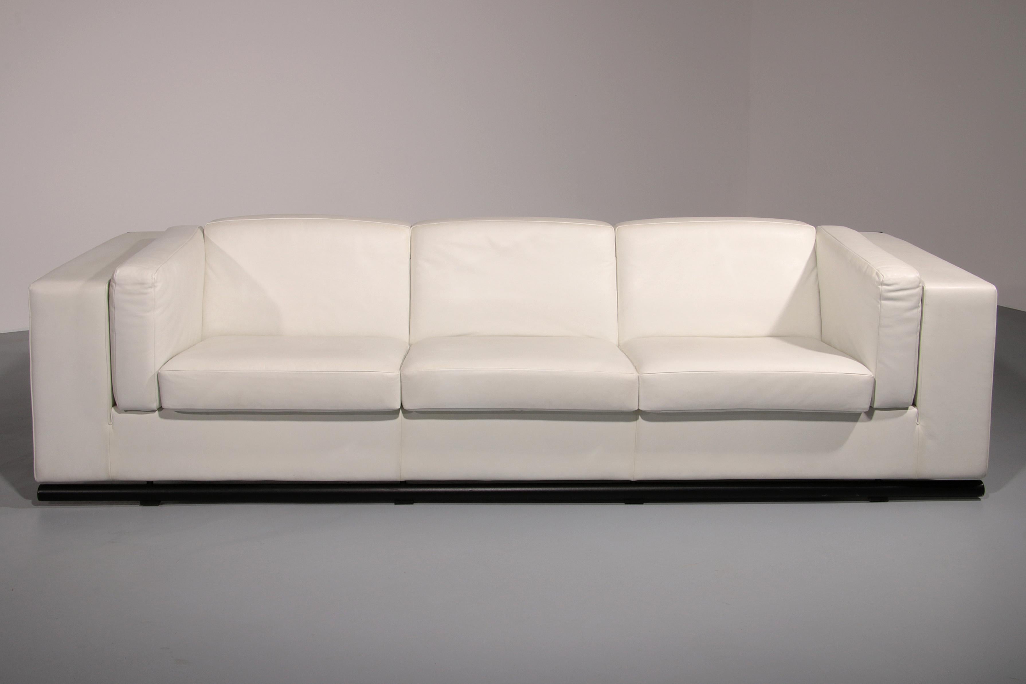 Late 20th Century Extremely Rare white Sofa design by Paolo Piva for De Sede Swiss 1980 For Sale