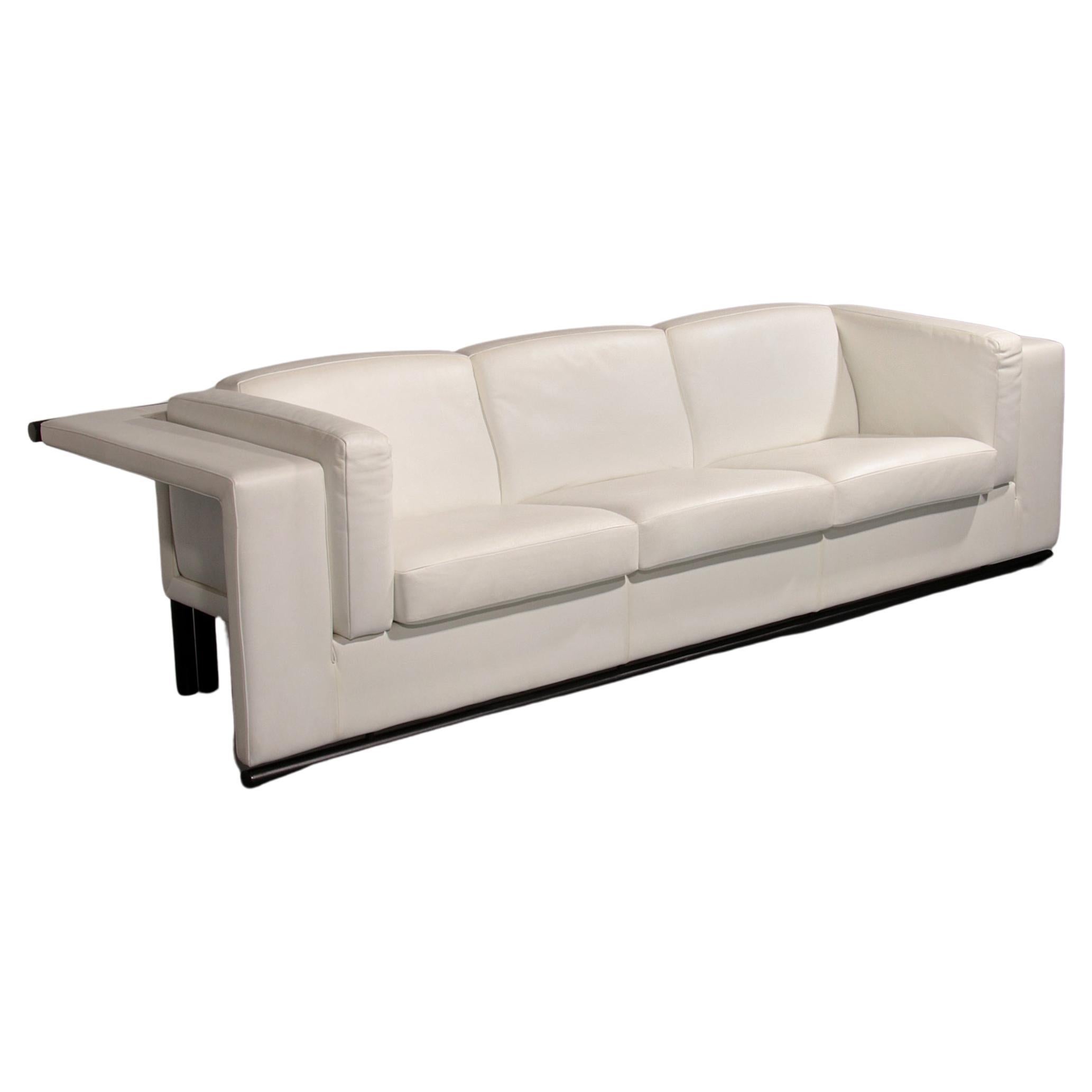 Extremely Rare white Sofa design by Paolo Piva for De Sede Swiss 1980 For Sale