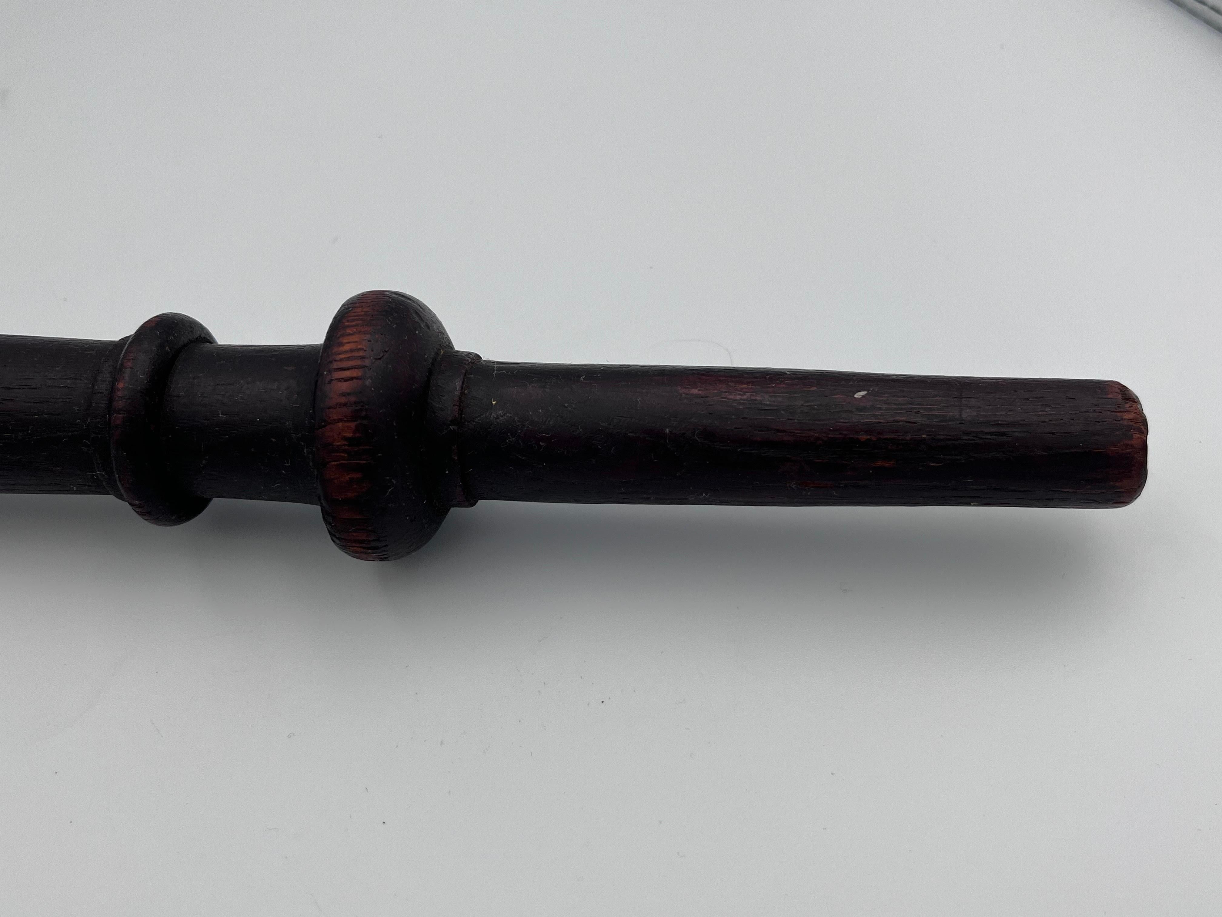 Victorien Club Billy extrêmement tactile, rare et original du 19e siècle, excellent cadeau ! en vente