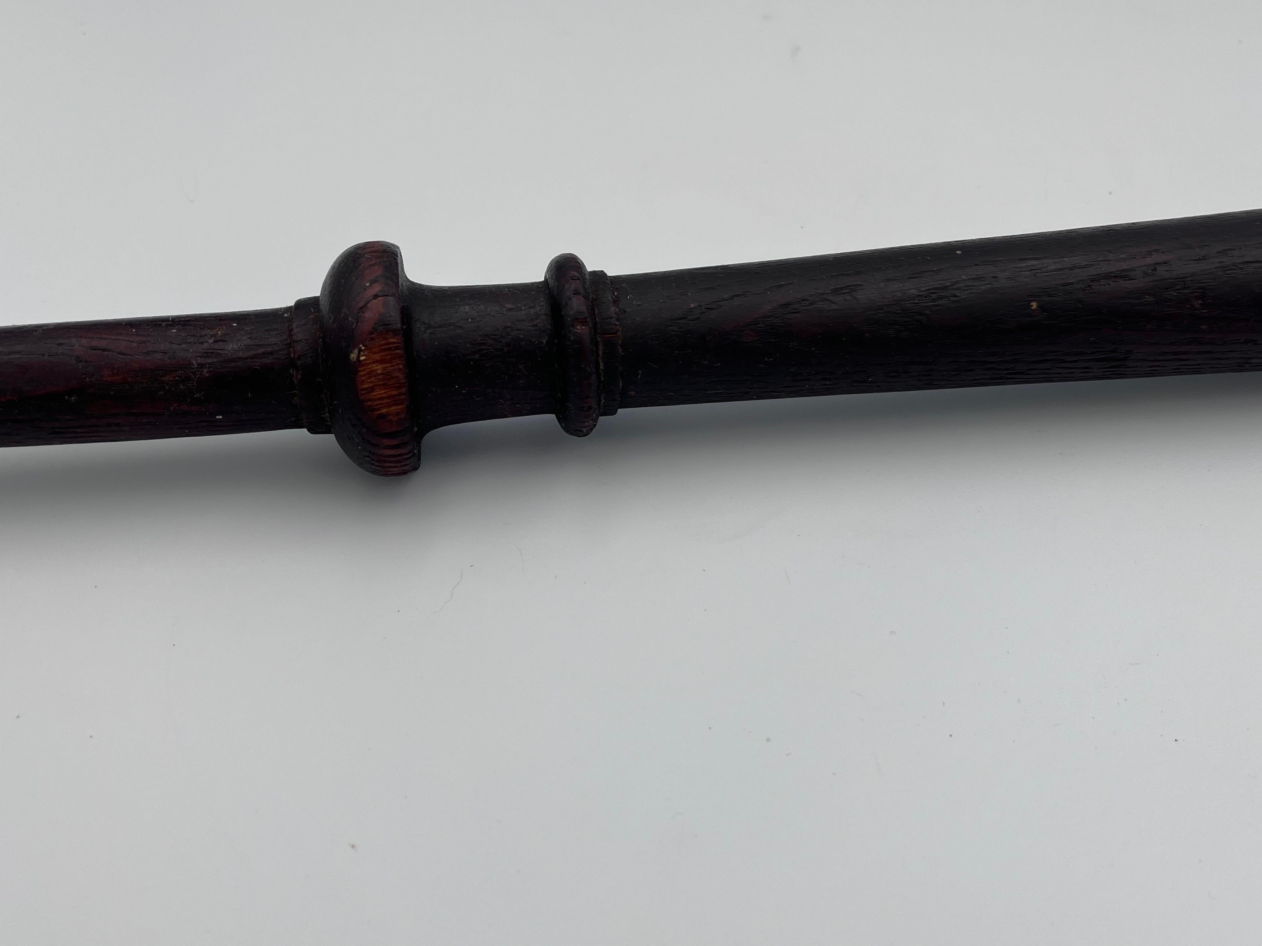 Américain Club Billy extrêmement tactile, rare et original du 19e siècle, excellent cadeau ! en vente