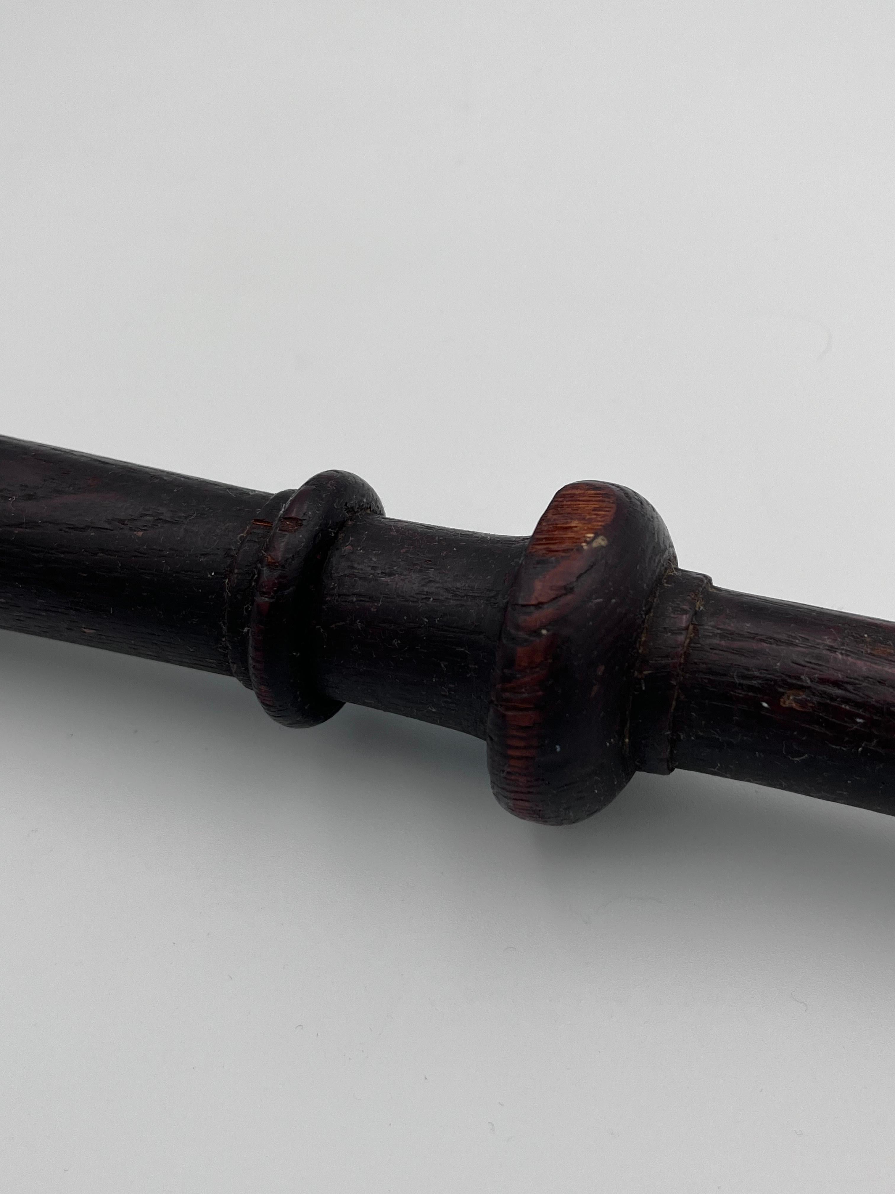 Club Billy extrêmement tactile, rare et original du 19e siècle, excellent cadeau ! en vente 1