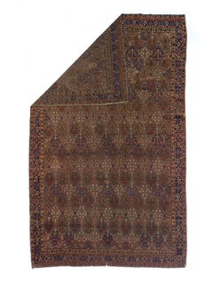 Extremly Fine Antique and rare Persian Joshegan Rug 5'7" x 9'5"