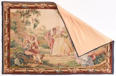 Extremly Fine Antique Aubusson French Pictorial Tapestry, circa 19th Century