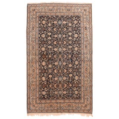 Extremely Fine Persian Habibian Wool and Silk Rug 5'5'' x 9'0''