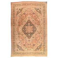 Antique Persian Tabriz Rug 12'9'' x 19'10''