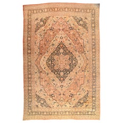 Used Persian Tabriz Area Rug