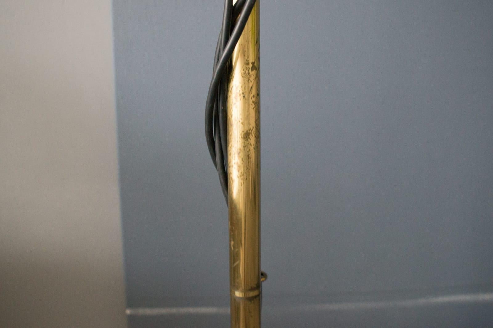 Extremly Rare Brass Tension Lamp from Florian Schulz, Model S 100 9