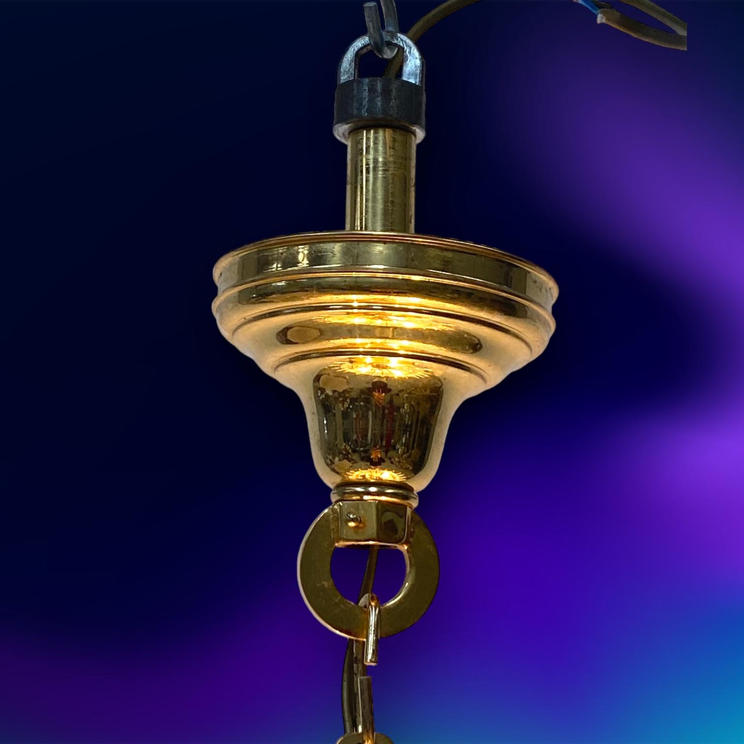 Exuberante Lámpara de Diseño Araña de Cinco Plantas im Angebot 2