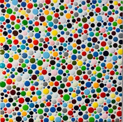 Splash - abstract painting, texture painting, 3d painting