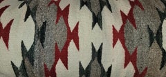 Eye Dazzler Navajo Indian Weaving Bolster Pillow
