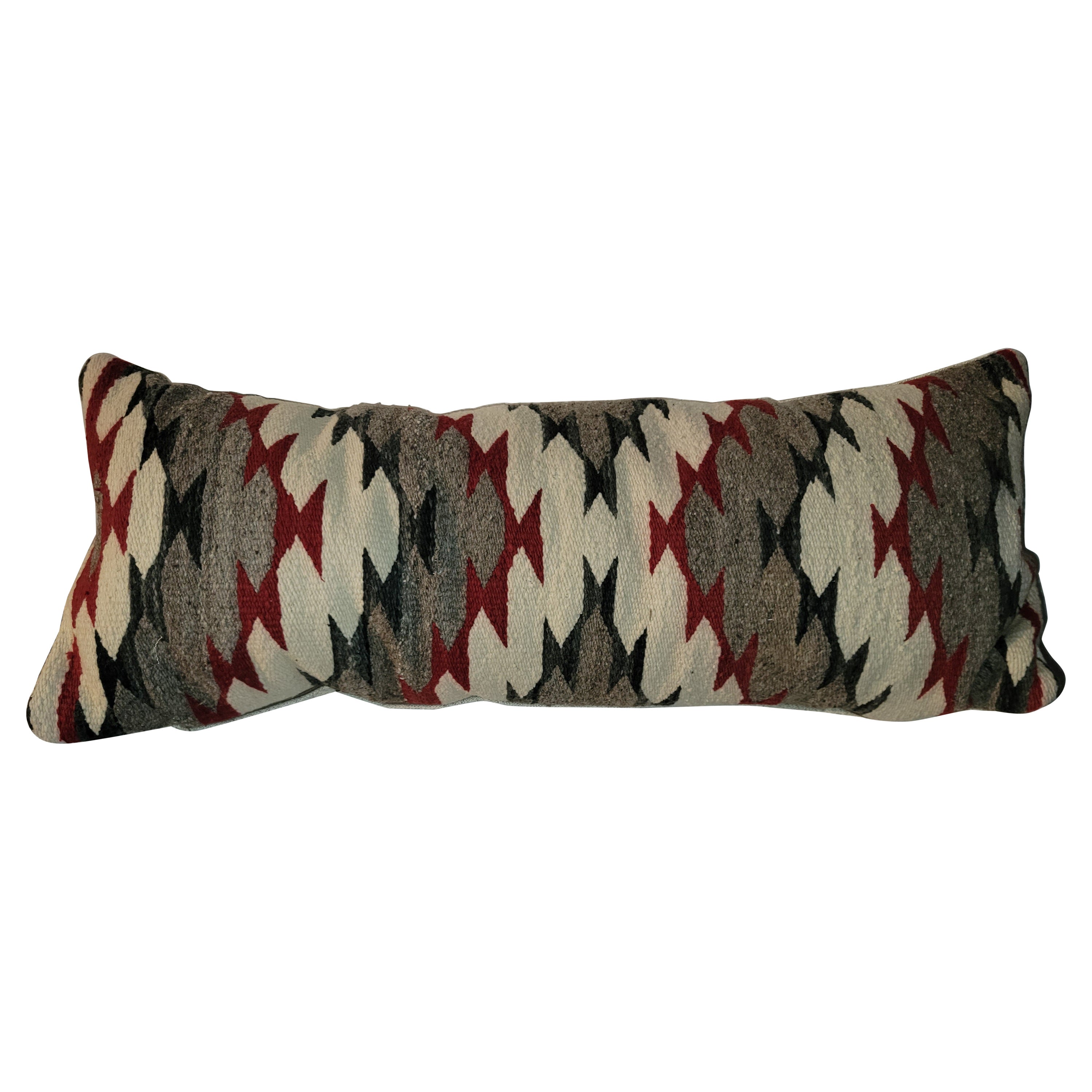 Cuscino bolster con tessitura indiana Eye Dazzler Navajo in vendita