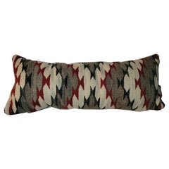 Eye Dazzler Navajo Indian Weaving Bolster Pillow