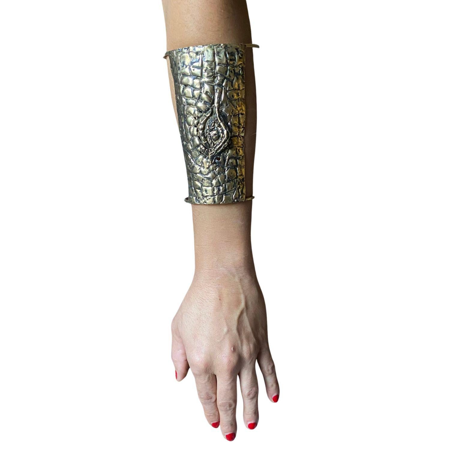 Auge des Krokodils Armband 2