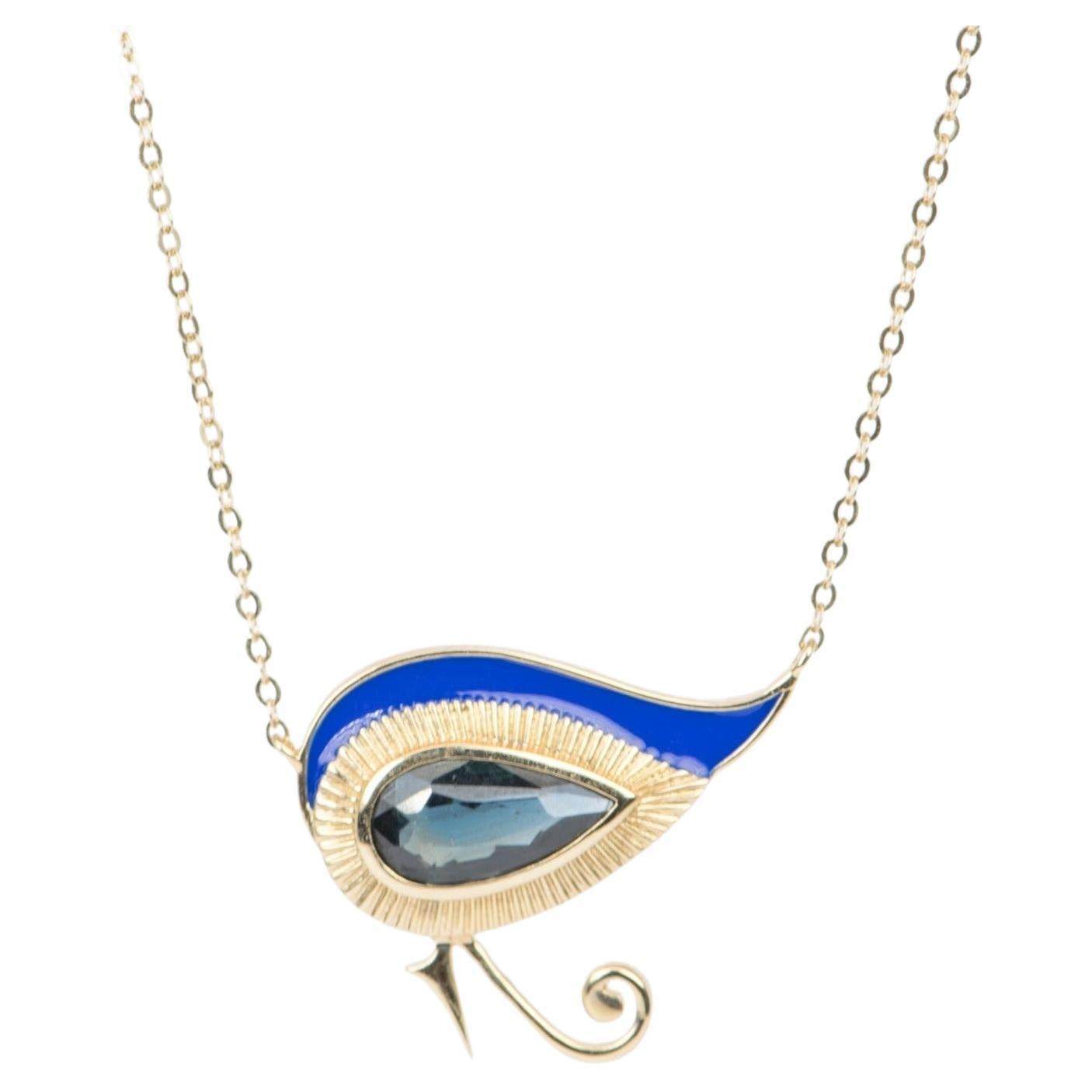 Eye Of Horus Necklace - 4 For Sale on 1stDibs