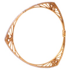 Brazalete Ojo de Horus en oro de 18 quilates