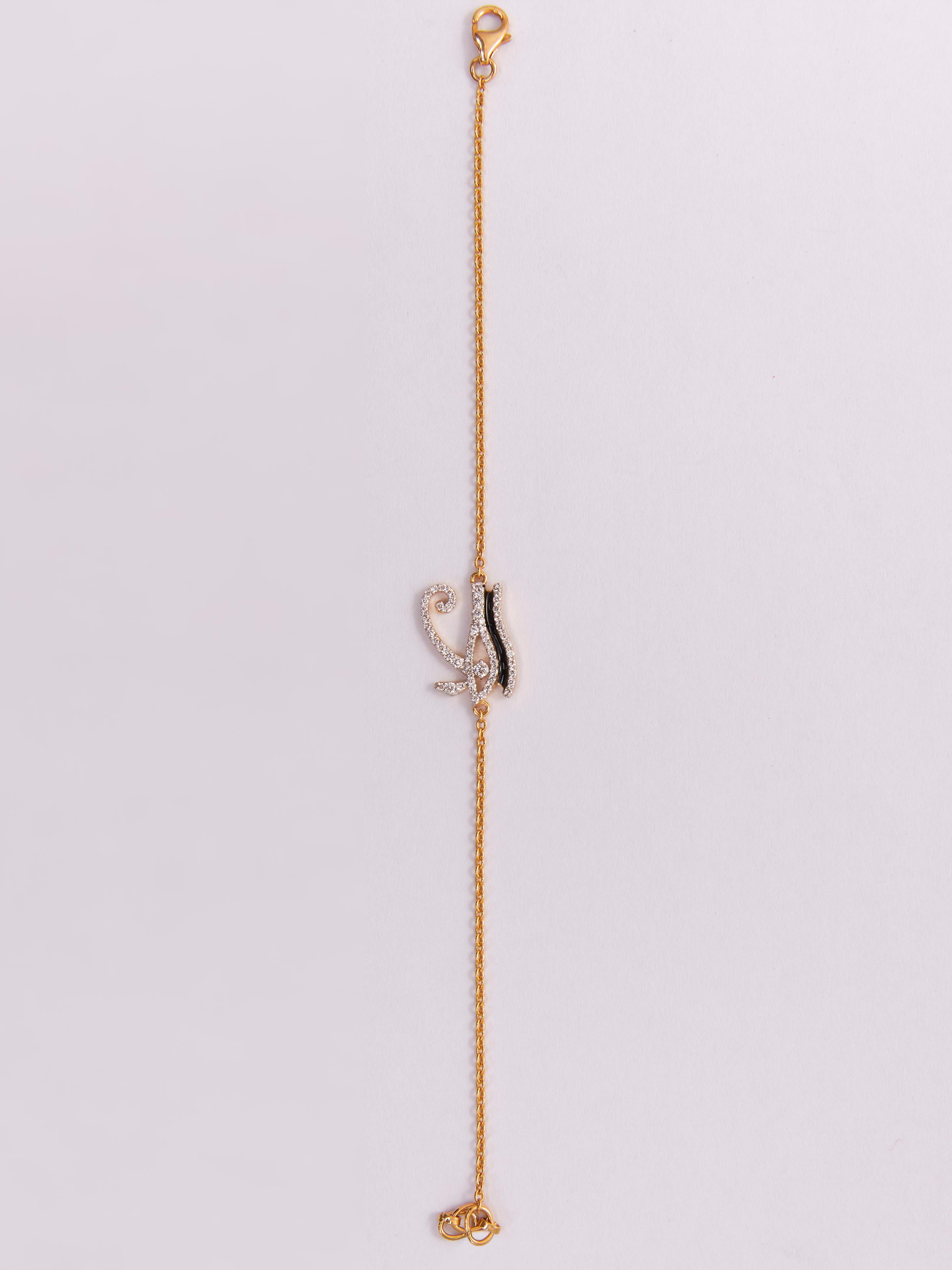 Peso total-3.430gm, Oro 18KT-3.36gm, Diamantes Naturales -55/0.33cts