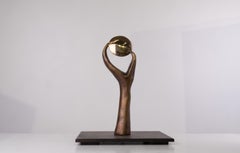 Eye of Perception Bronze Sculpture by Splady Art Studios