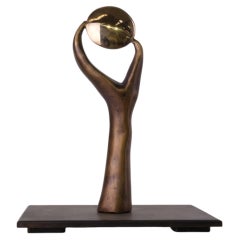 Eye of Perception Bronze Sculpture by Splady Art Studios