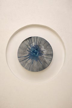 HOMA “Nebula Collection'' Concave Oxidized Mirror.