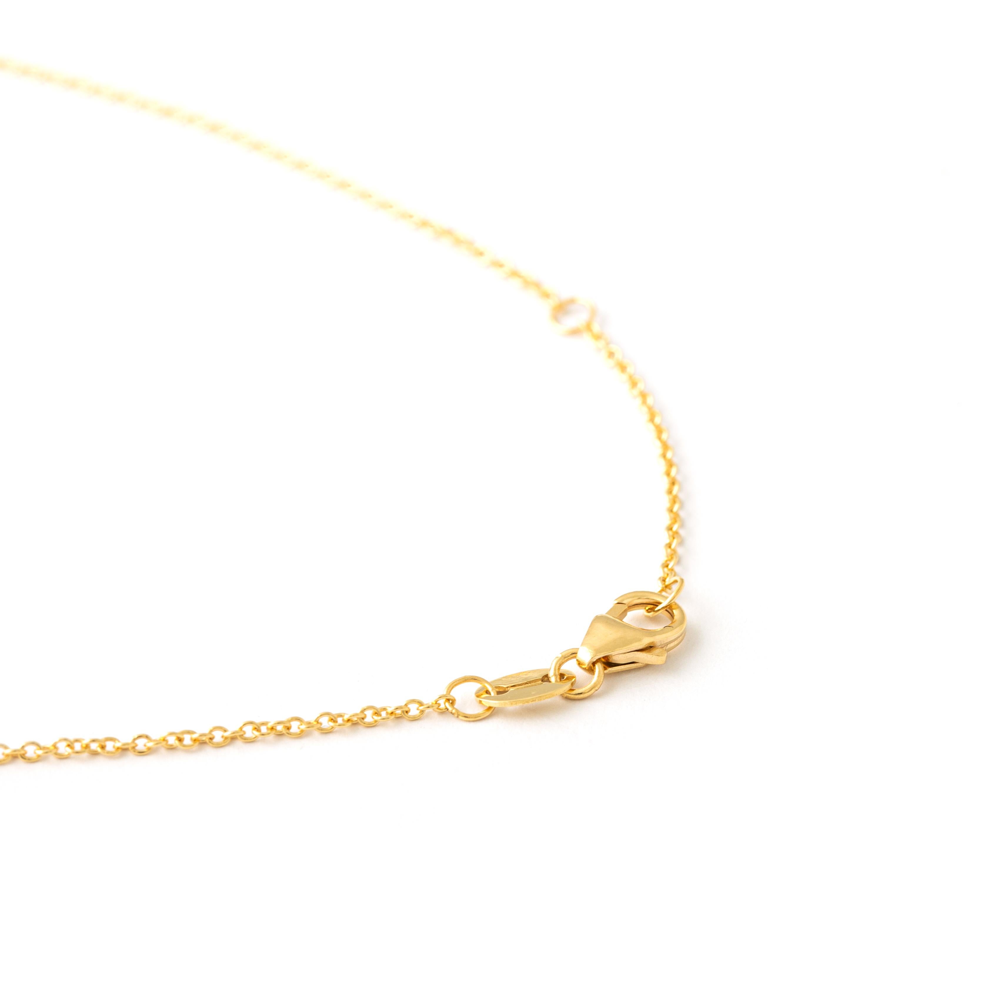 Eye Pendant Necklace In New Condition For Sale In Geneva, CH