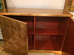 Eye Poppingly Chic Diamond Cabinet by Barbara Barry