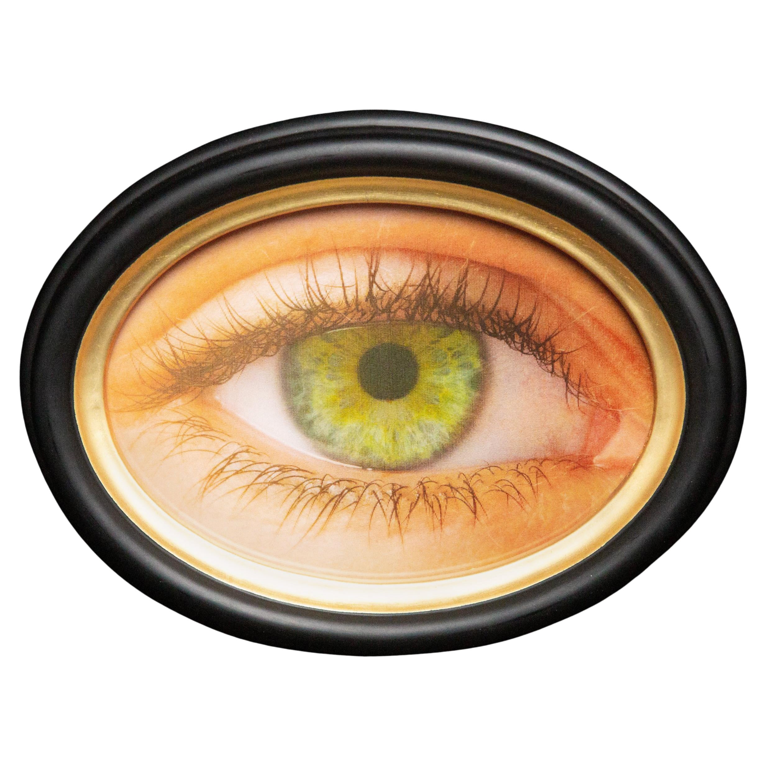Eye See You: Captivating Oval Lenticular Eye Art For Sale
