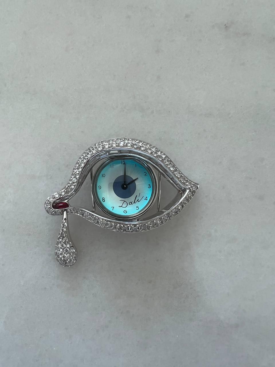 Eye Watch Brooch by Dali Jewels, 2009  In Good Condition In New York, NY