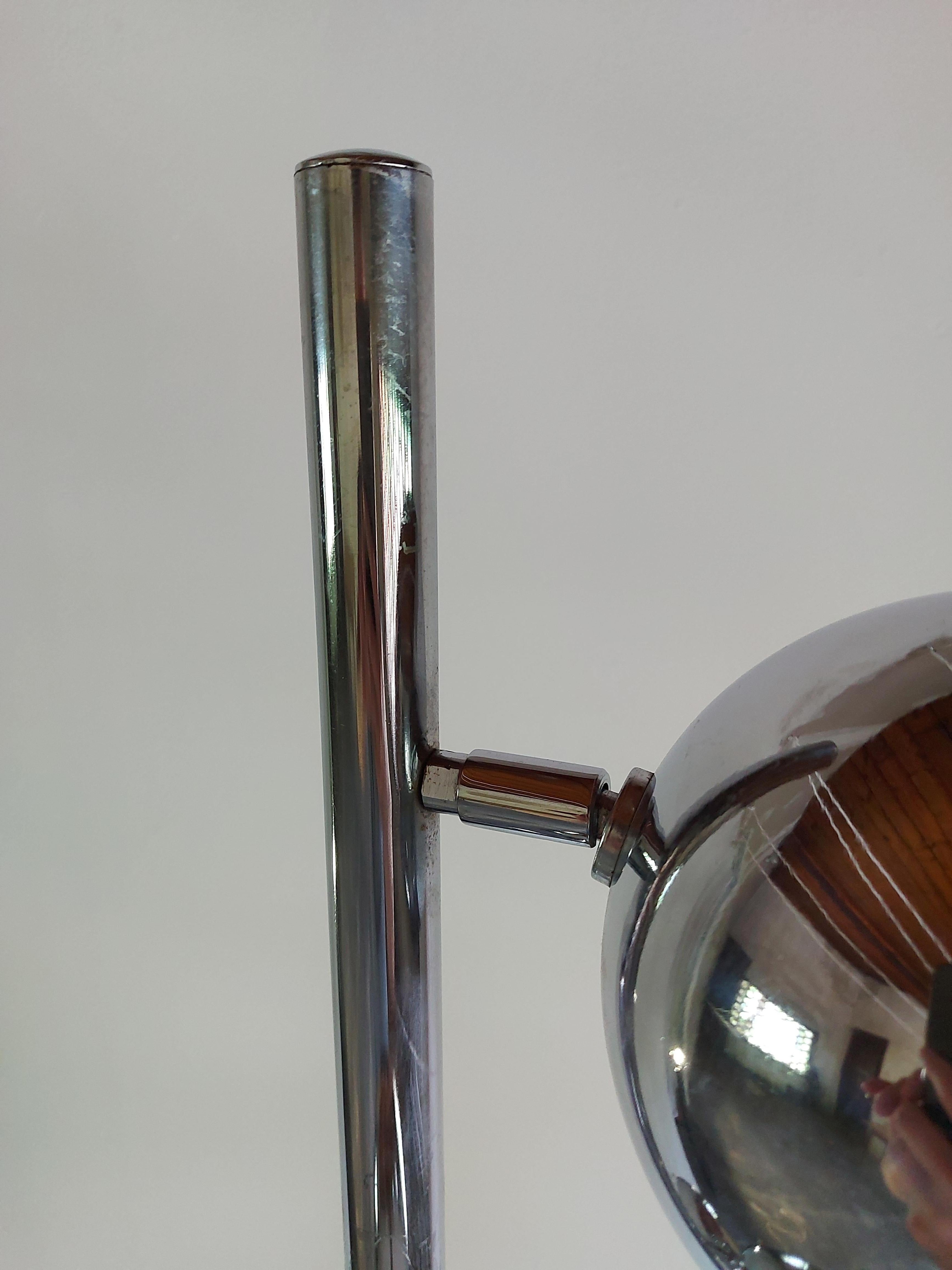 Mid-Century Modern Lampe à poser en forme de globe terrestre 1960 en vente