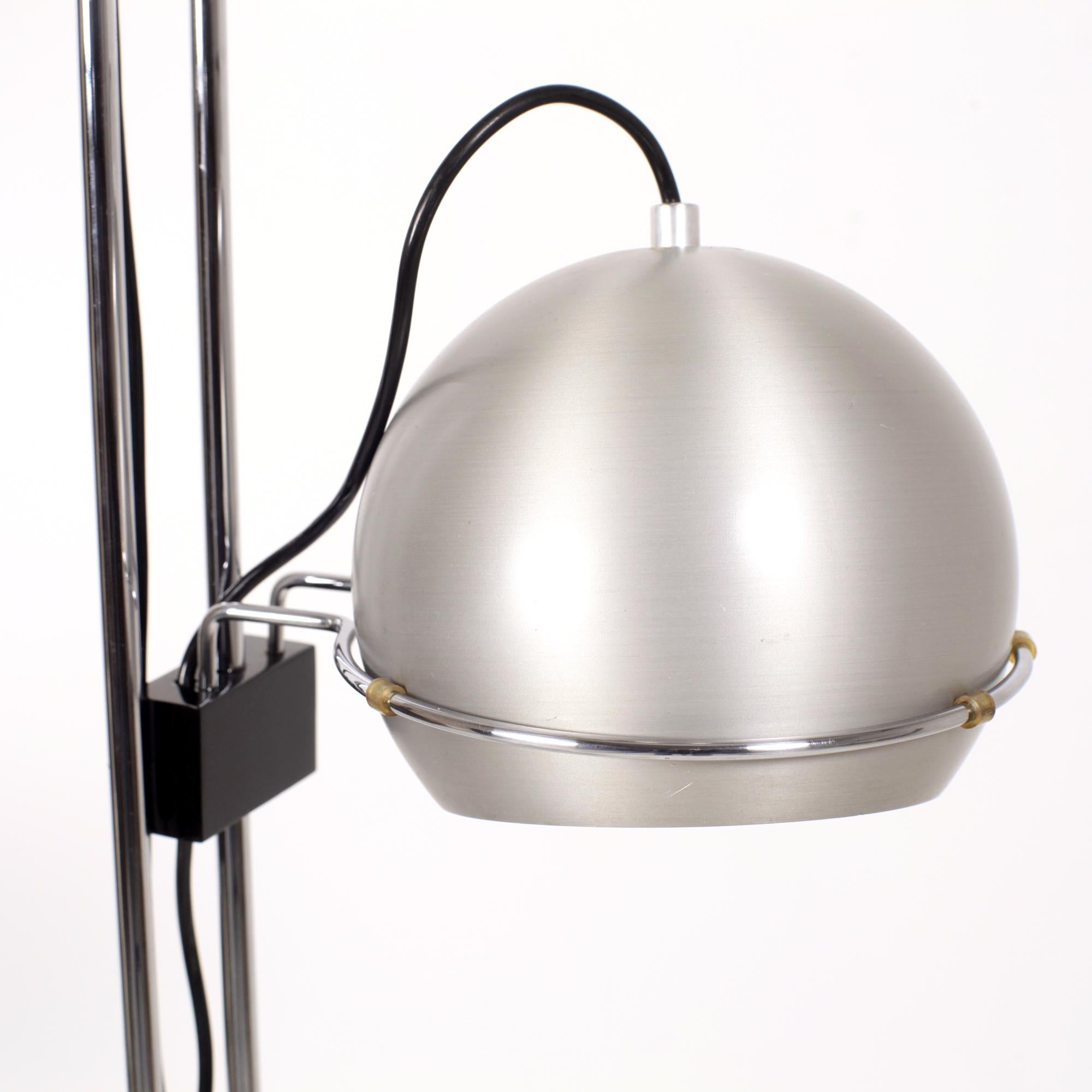 Eyeball Floor Lamp 3 Lights 1970 Italy In Good Condition For Sale In Saint  Ouen, FR