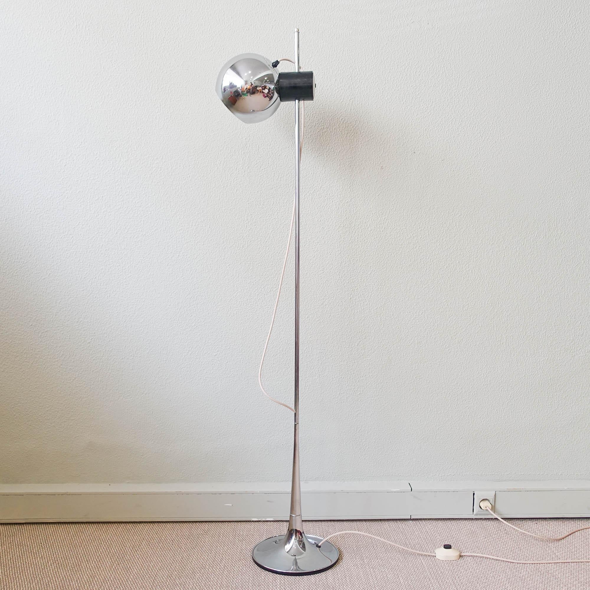 Mid-Century Modern Eyeball Floor Lamp by Goffredo Reggiani for Reggiani, 1970's