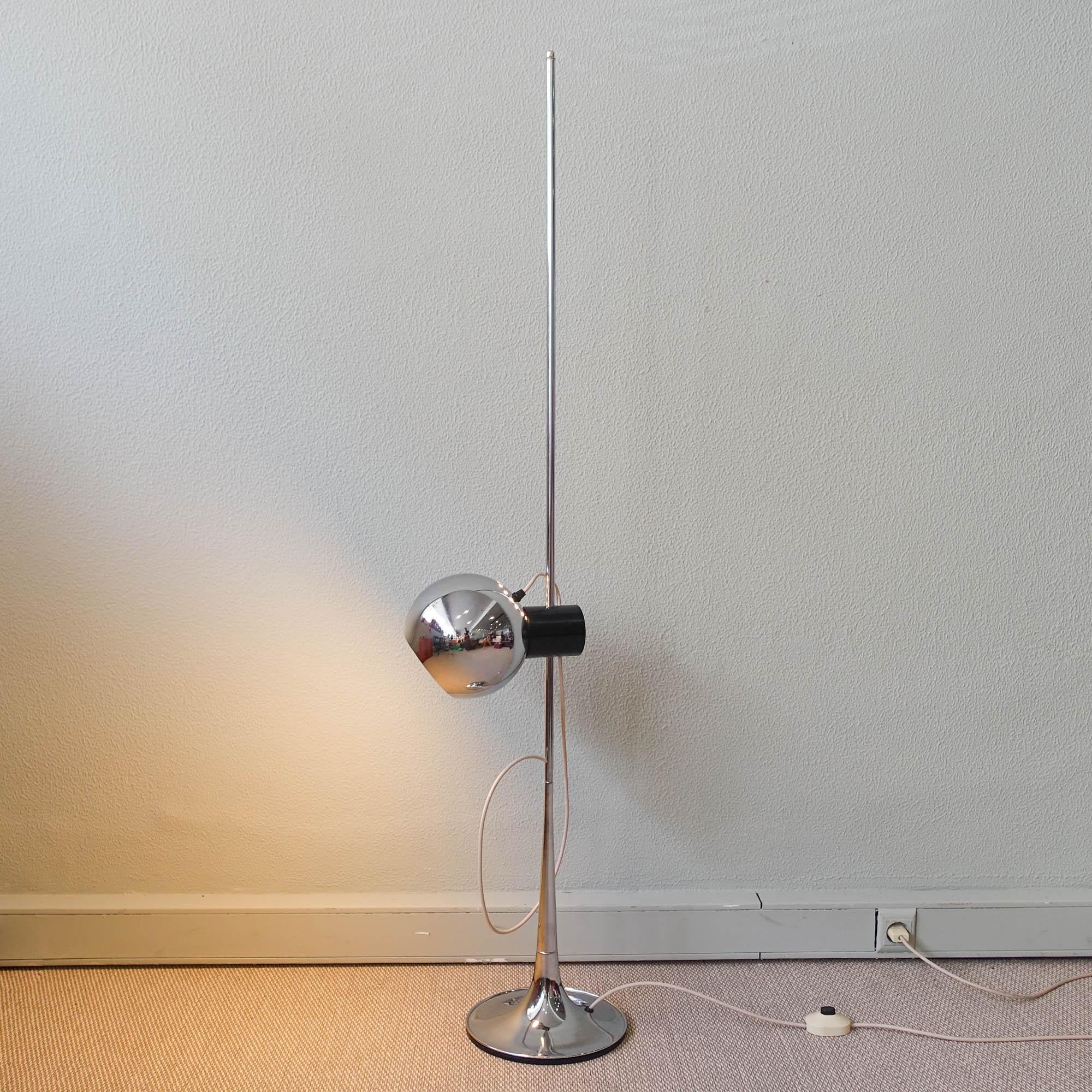 Eyeball Floor Lamp by Goffredo Reggiani for Reggiani, 1970's In Good Condition In Lisboa, PT