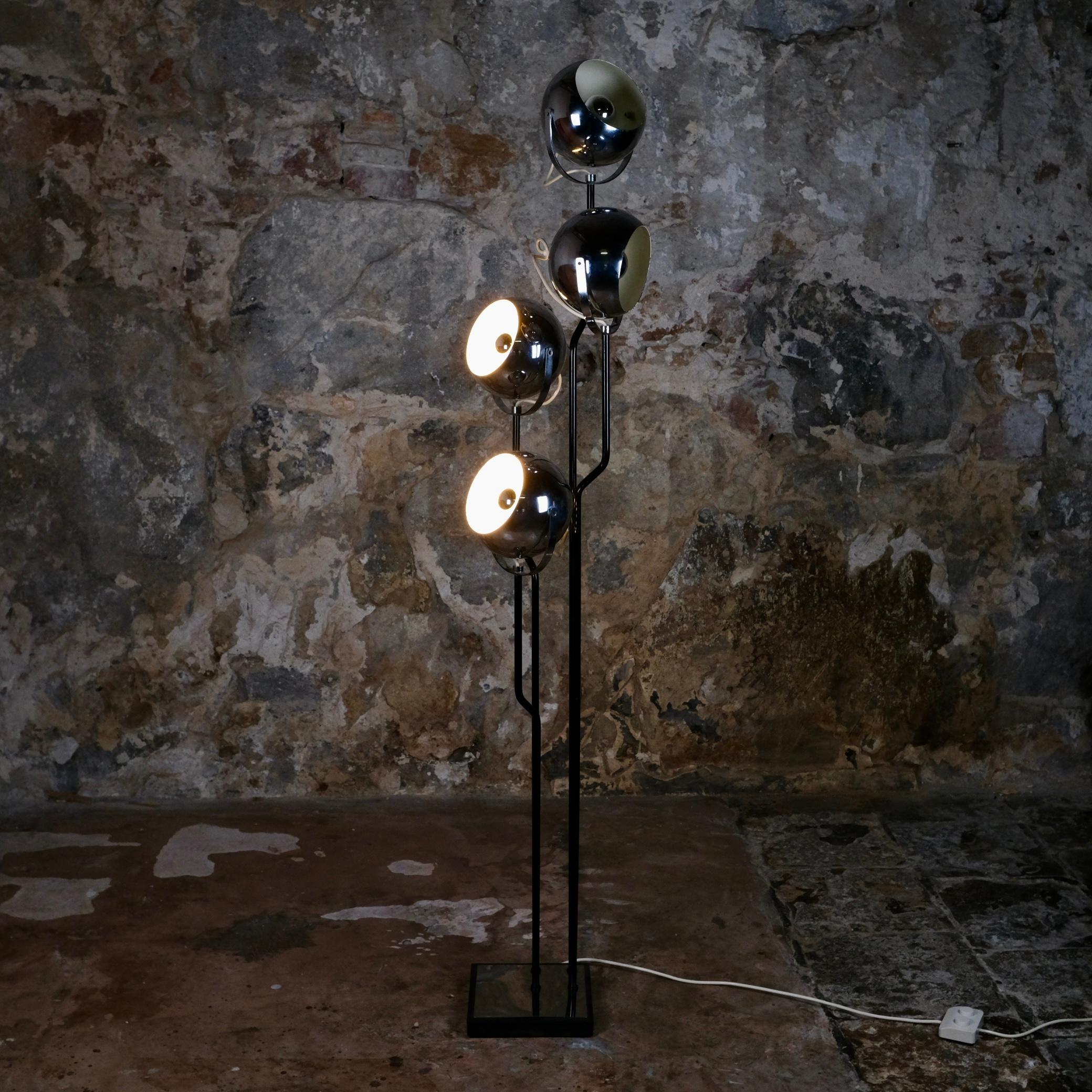 Eyeball floor lamp by Goffredo Reggiani for Reggiani Illuminazione, Italy, 1970s 8