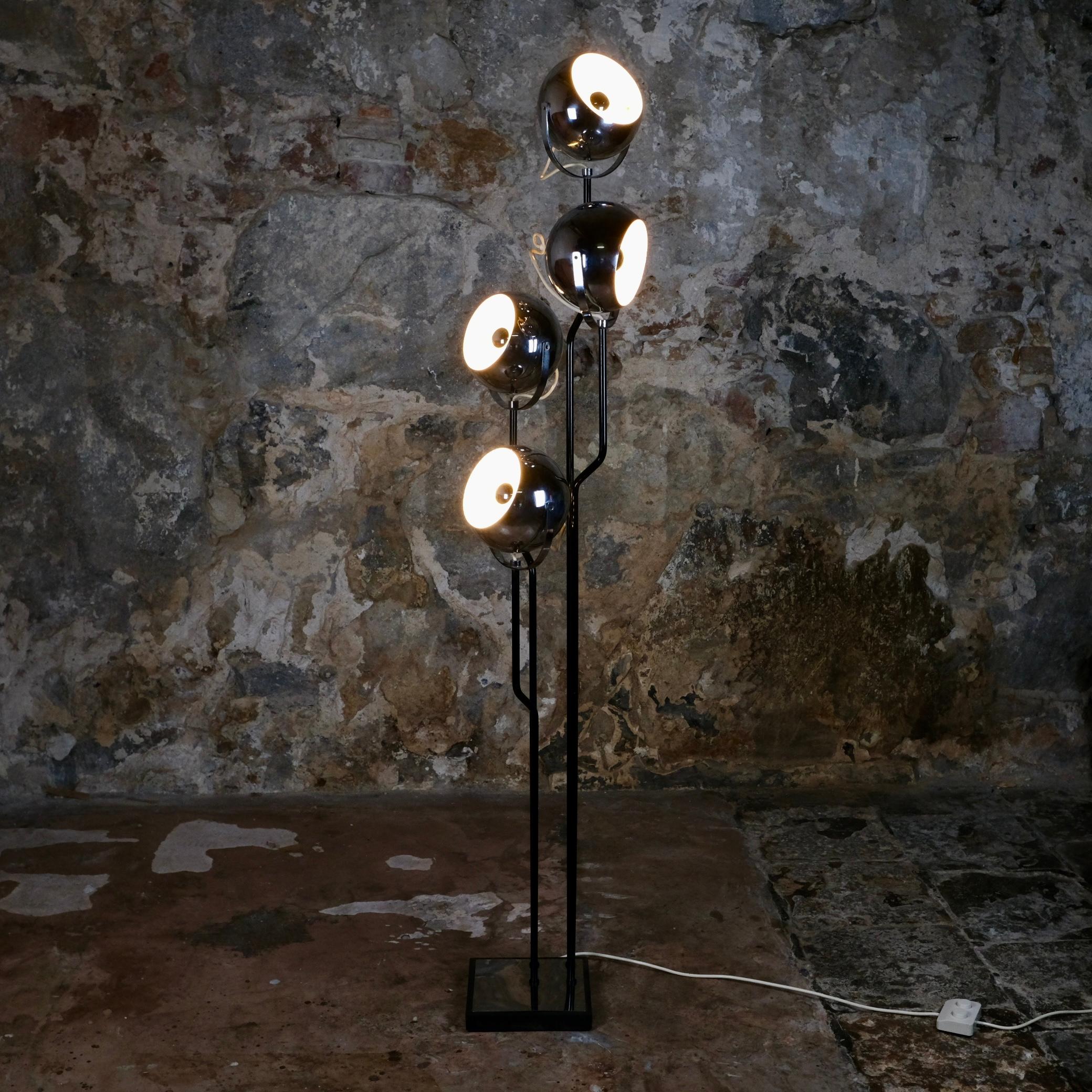 Eyeball floor lamp by Goffredo Reggiani for Reggiani Illuminazione, Italy, 1970s 9