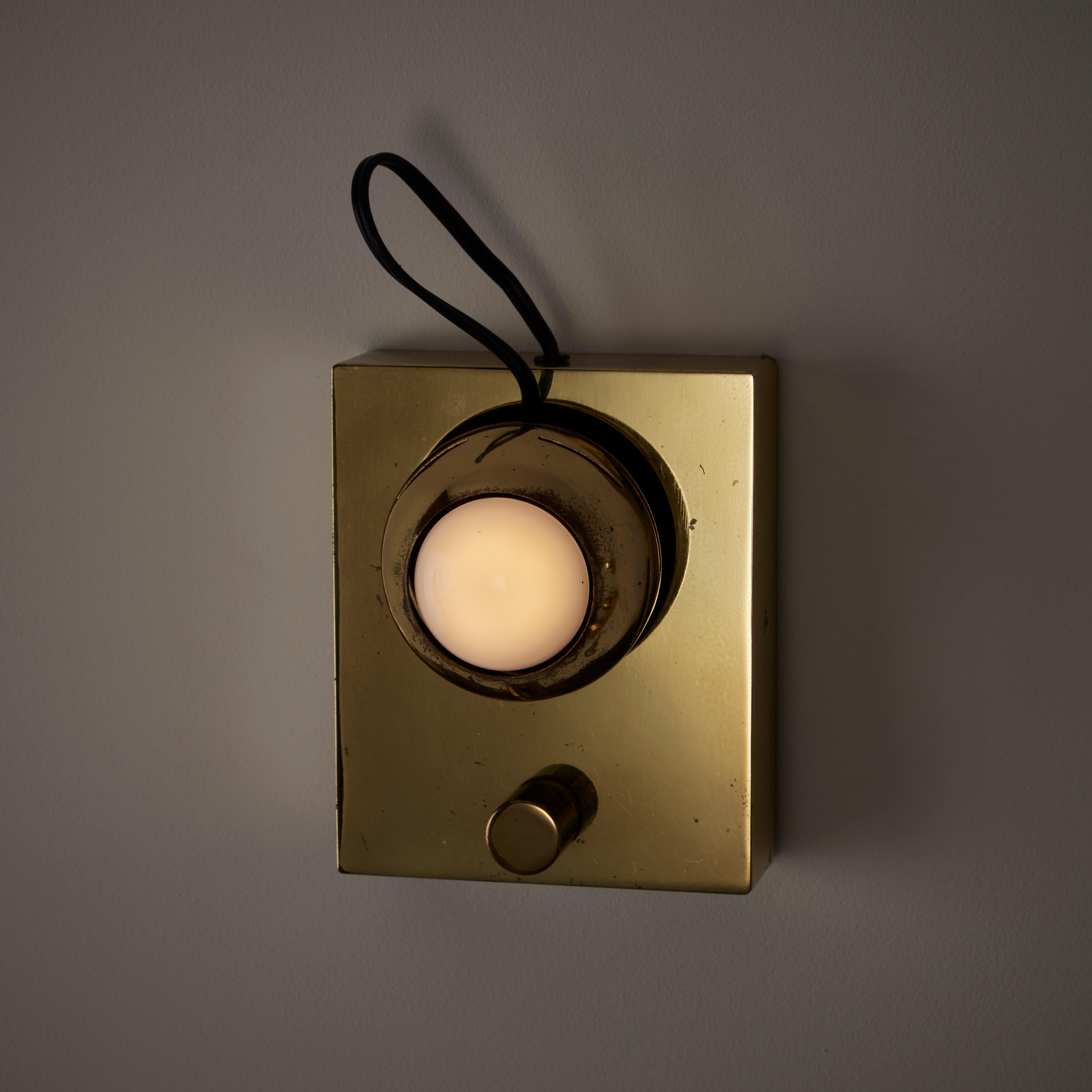 Eyeball Wall Lamps by Angelo Lelli for Arredoluce  5